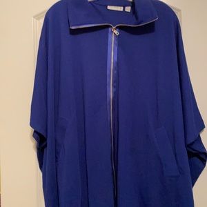 Susan Graver Missy Poncho.